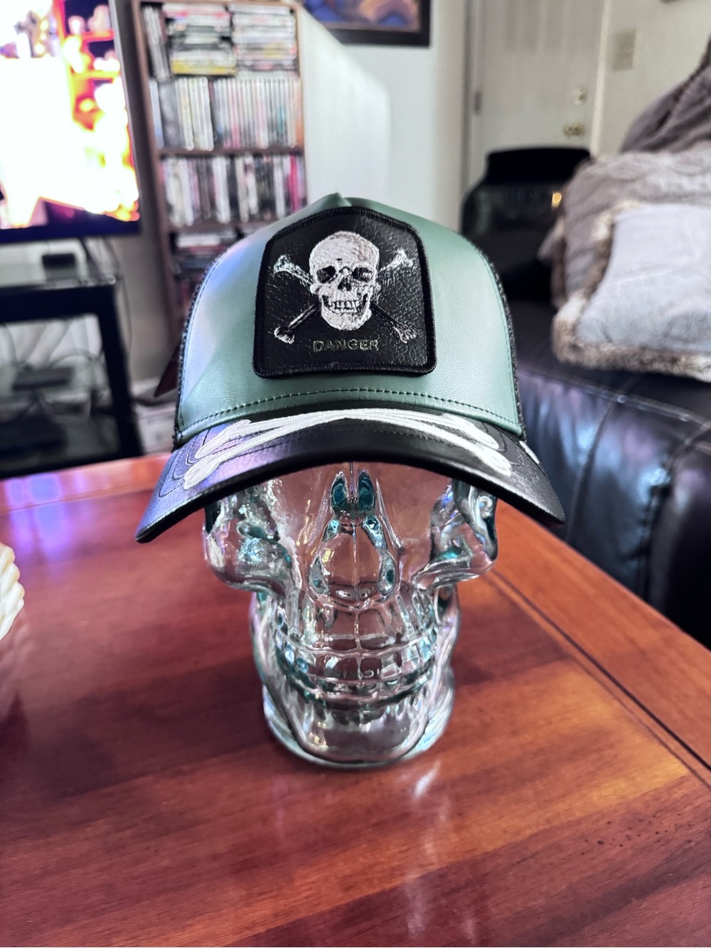 Goorin Bros. “ Danger Bones” Trucker Hat. Mesh SnapBack NWT.